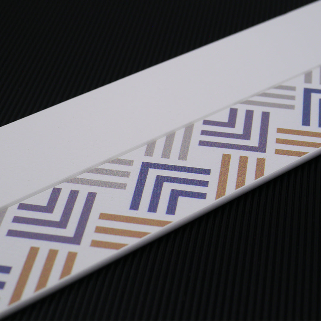 MIN BELT - SILVER BUCKLE, WHITE P1 STRAP